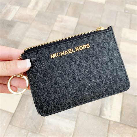 michael kors portemonnaie logostoff|Jet Set Travel Small Signature Logo Coin Purse .